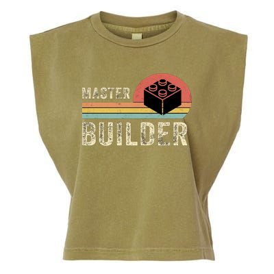 Master Builder Vintage Style Lego Gift Garment-Dyed Women's Muscle Tee