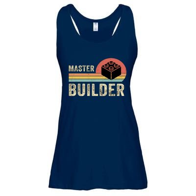 Master Builder Vintage Style Lego Gift Ladies Essential Flowy Tank