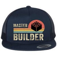 Master Builder Vintage Style Lego Gift Flat Bill Trucker Hat