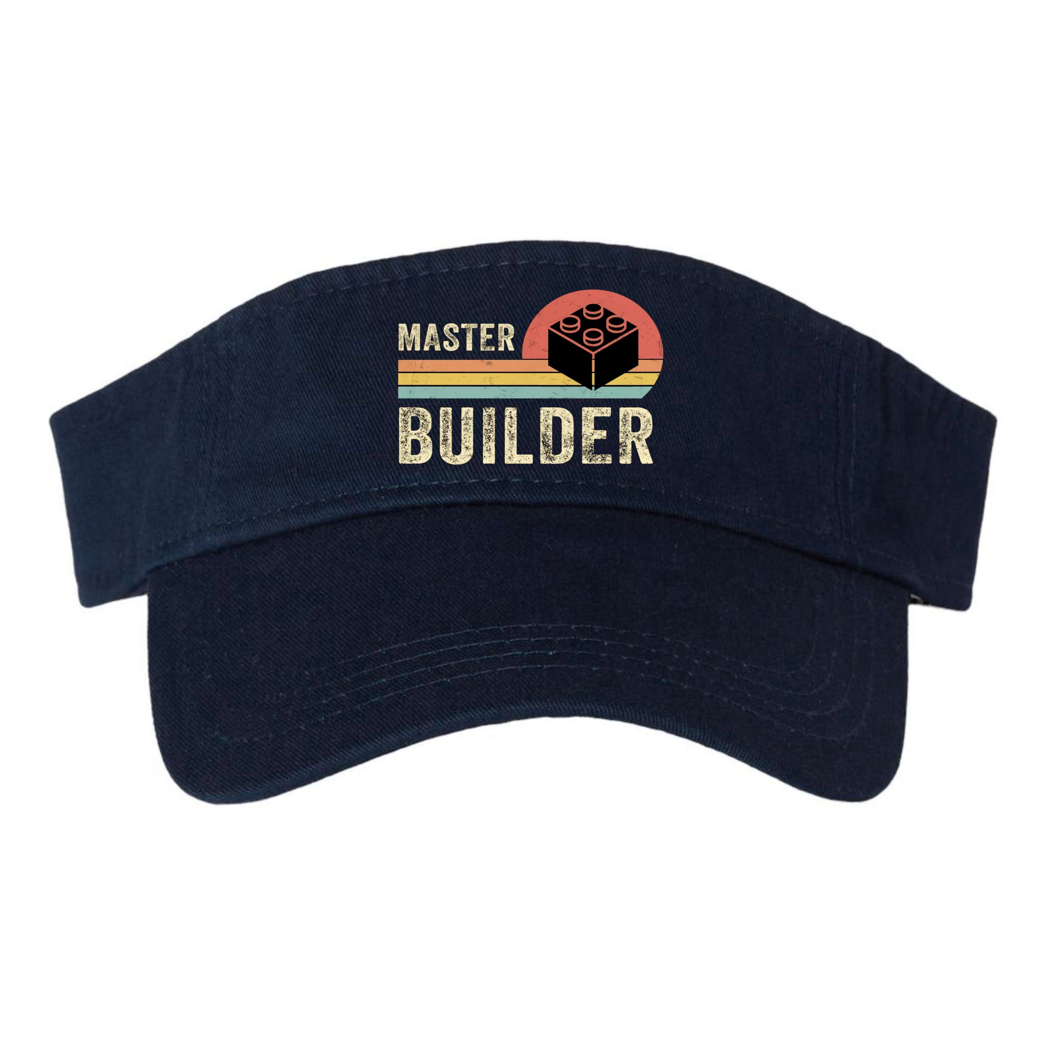 Master Builder Vintage Style Lego Gift Visor