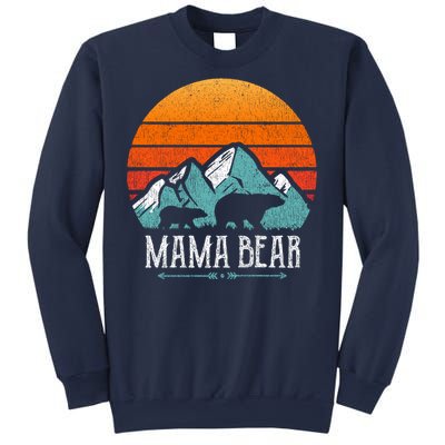 Mama Bear Vintage Mothers Day Retro Mom Sweatshirt