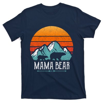 Mama Bear Vintage Mothers Day Retro Mom T-Shirt