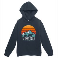 Mama Bear Vintage Mothers Day Retro Mom Urban Pullover Hoodie