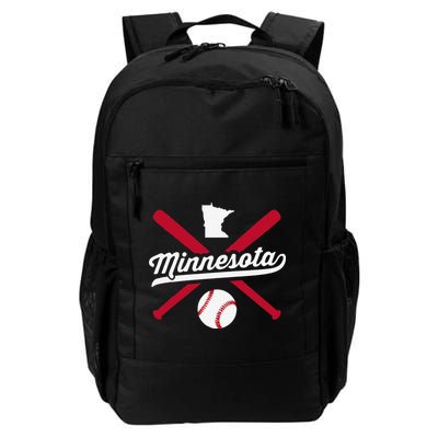 Minnesota Baseball Vintage State Pride Love City Backpack