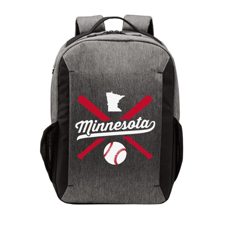 Minnesota Baseball Vintage State Pride Love City Vector Backpack