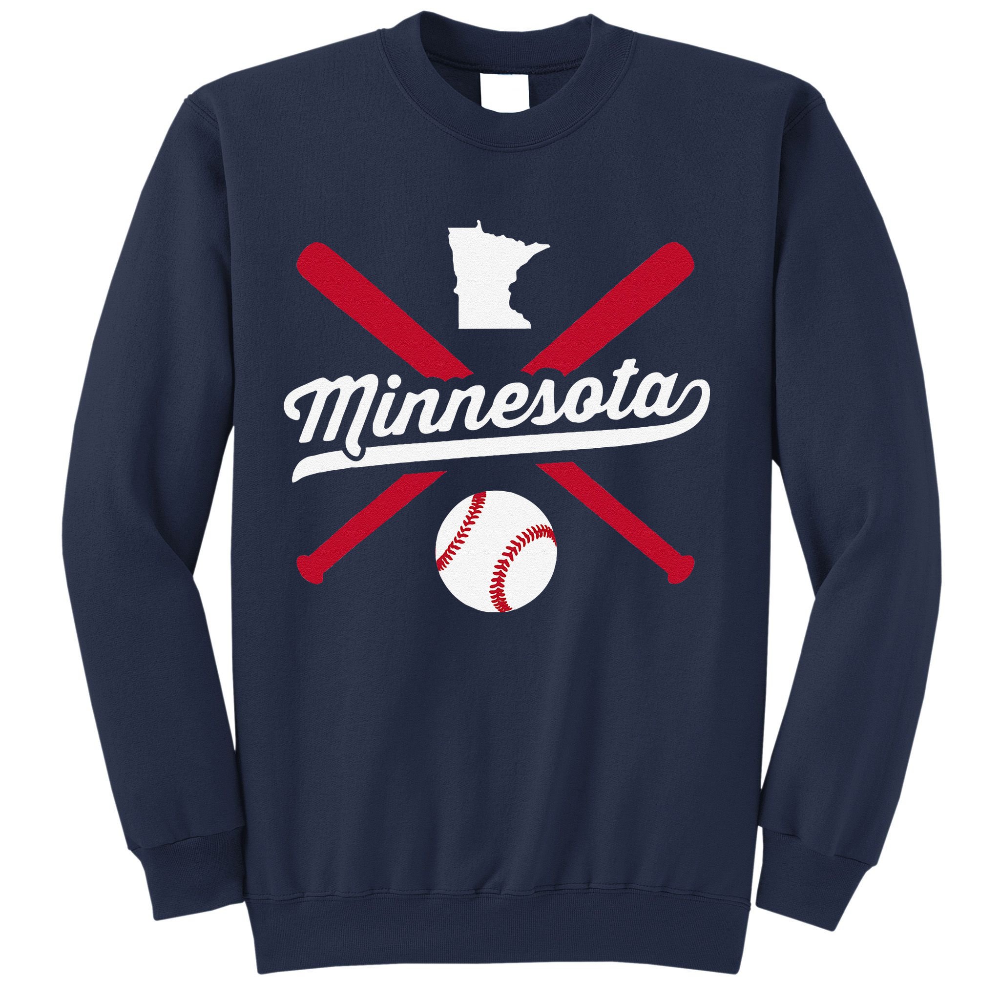 Minnesota Baseball Vintage State Pride Love City Sweatshirt