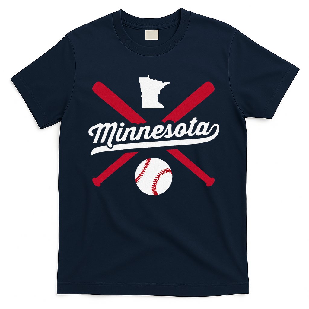 Minnesota Baseball Vintage State Pride Love City T-Shirt