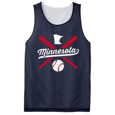 Minnesota Baseball Vintage State Pride Love City Mesh Reversible Basketball Jersey Tank