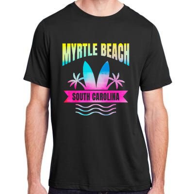 Myrtle Beach Vacation South Carolina Souvenir Adult ChromaSoft Performance T-Shirt