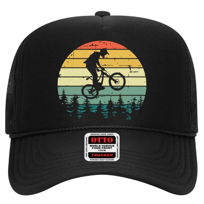 Mountain Bike Vintage Downhill Biking MTB Riding Trucker Hat