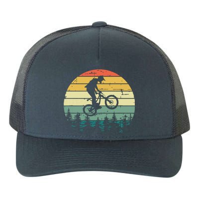 Mountain Bike Vintage Downhill Biking MTB Riding Yupoong Adult 5-Panel Trucker Hat