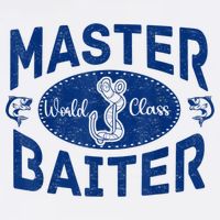 Master Baiter Vintage Bass Fishing Fisherman Men Funny Sweatshirt