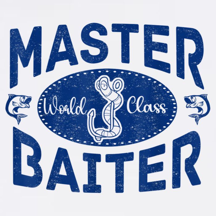 Master Baiter Vintage Bass Fishing Fisherman Men Funny Sweatshirt