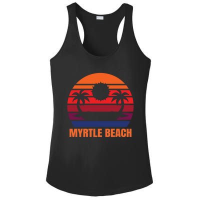 Myrtle Beach Vacation Gift Ladies PosiCharge Competitor Racerback Tank