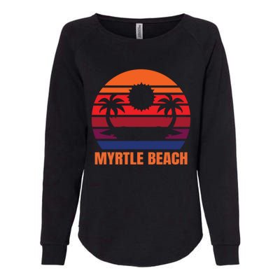 Myrtle Beach Vacation Gift Womens California Wash Sweatshirt