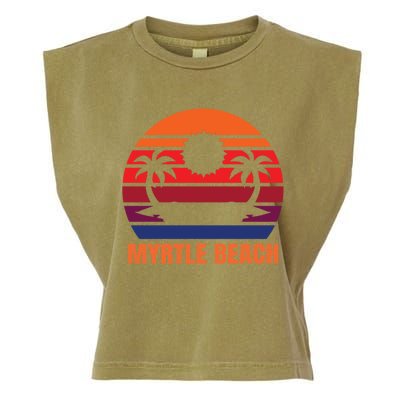 Myrtle Beach Vacation Gift Garment-Dyed Women's Muscle Tee