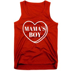 Mamas Boy Valentines Day Tank Top