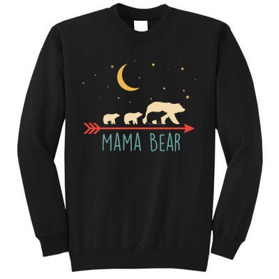 Mama Bear With 3 Cubs Hoodie Mama Bear Hooded Sweatshirt