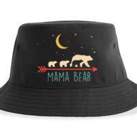 Mama Bear With 3 Cubs Hoodie Mama Bear Hooded Sustainable Bucket Hat