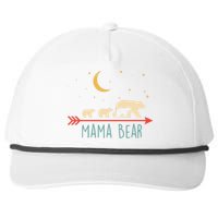 Mama Bear With 3 Cubs Hoodie Mama Bear Hooded Snapback Five-Panel Rope Hat