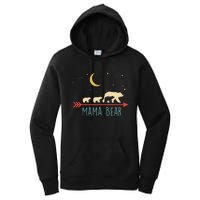 Mama Bear With 3 Cubs Hoodie Mama Bear Hooded Women's Pullover Hoodie