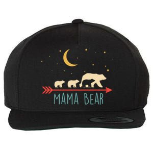 Mama Bear With 3 Cubs Hoodie Mama Bear Hooded Wool Snapback Cap