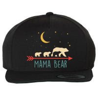 Mama Bear With 3 Cubs Hoodie Mama Bear Hooded Wool Snapback Cap