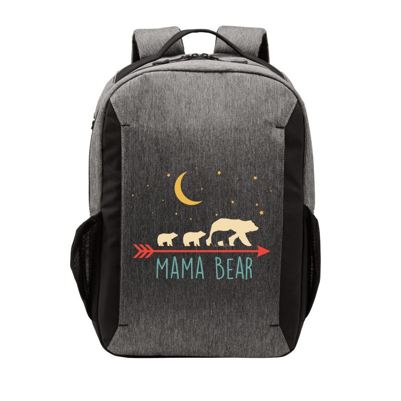 Mama Bear With 3 Cubs Hoodie Mama Bear Hooded Vector Backpack