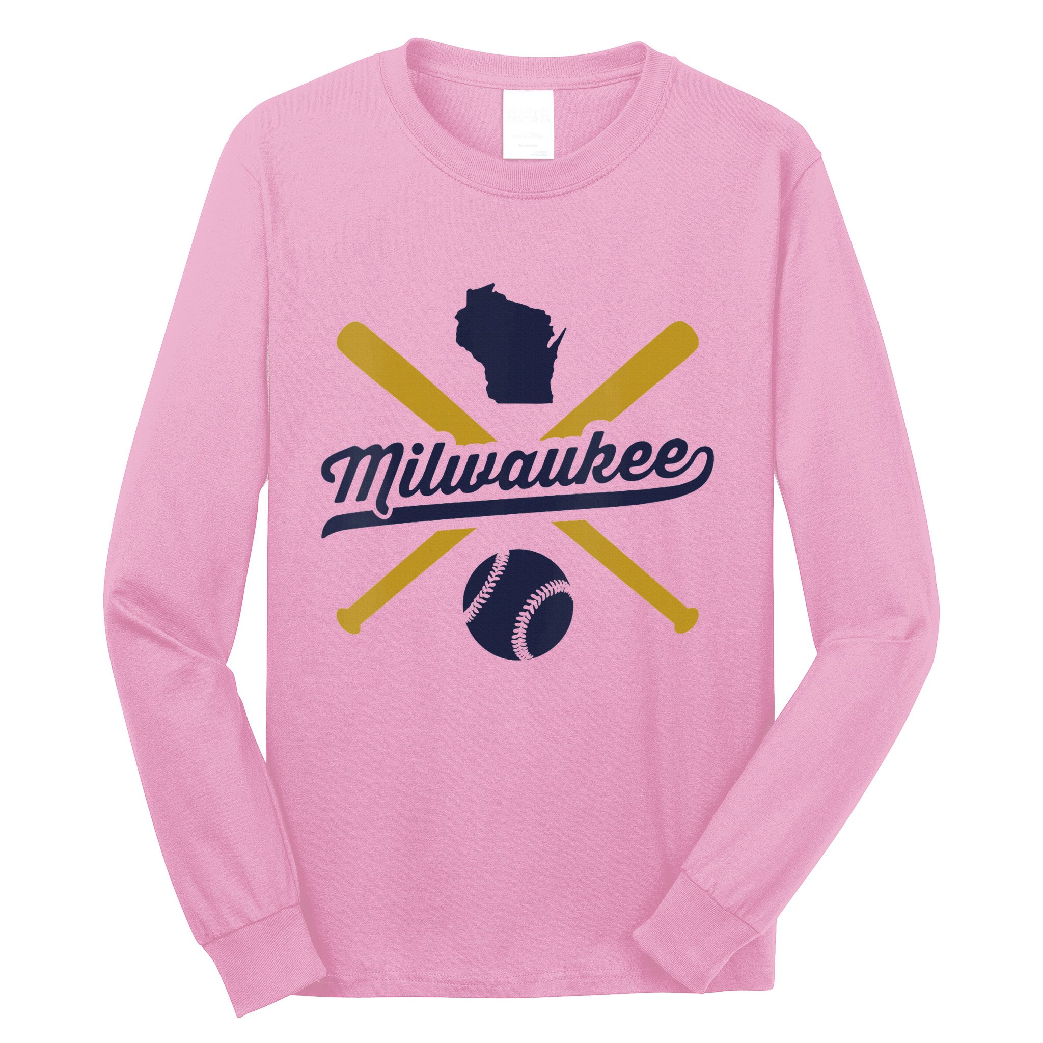 Milwaukee Baseball Wisconsin Pride Love City Long Sleeve Shirt