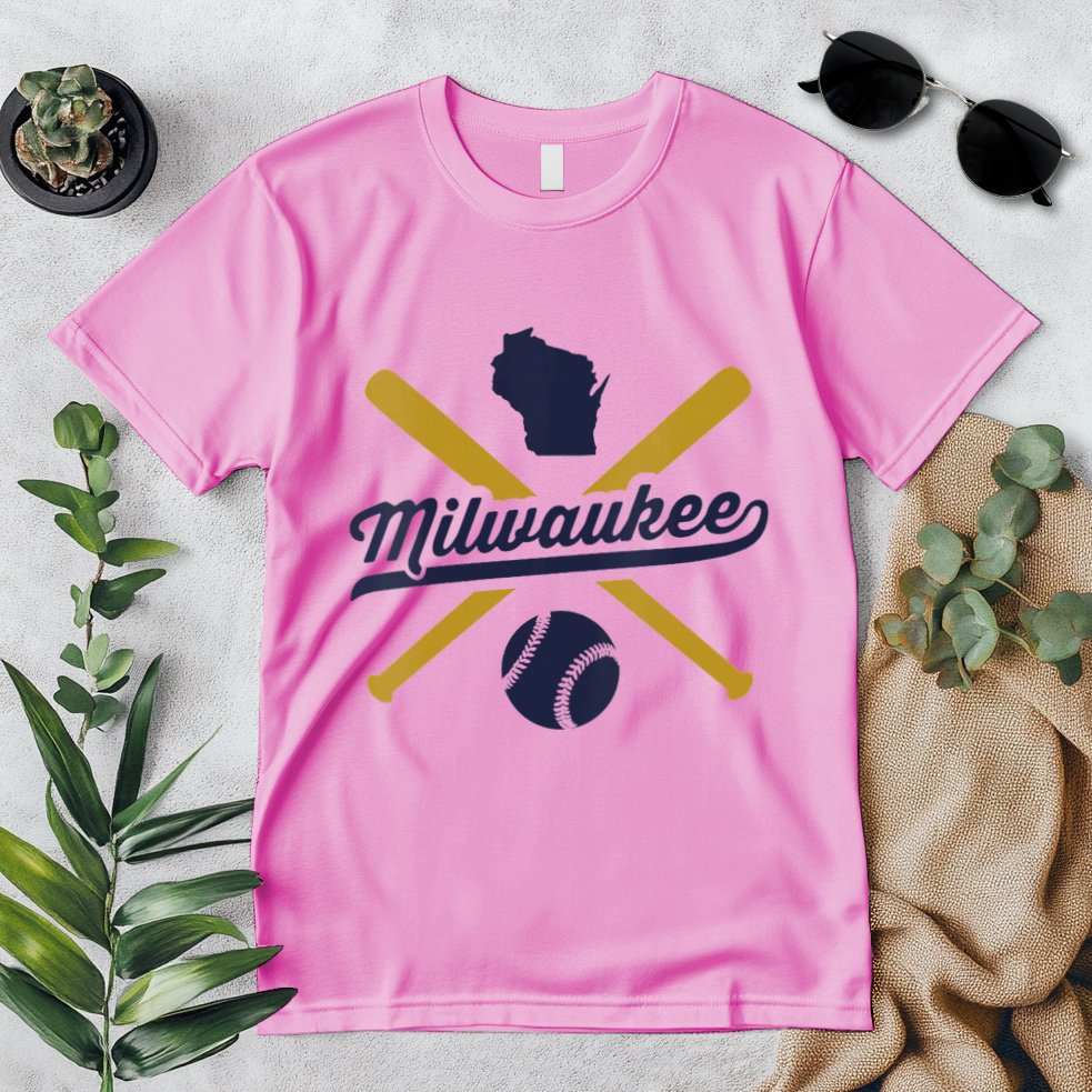 Milwaukee Baseball Wisconsin Pride Love City Premium T-Shirt
