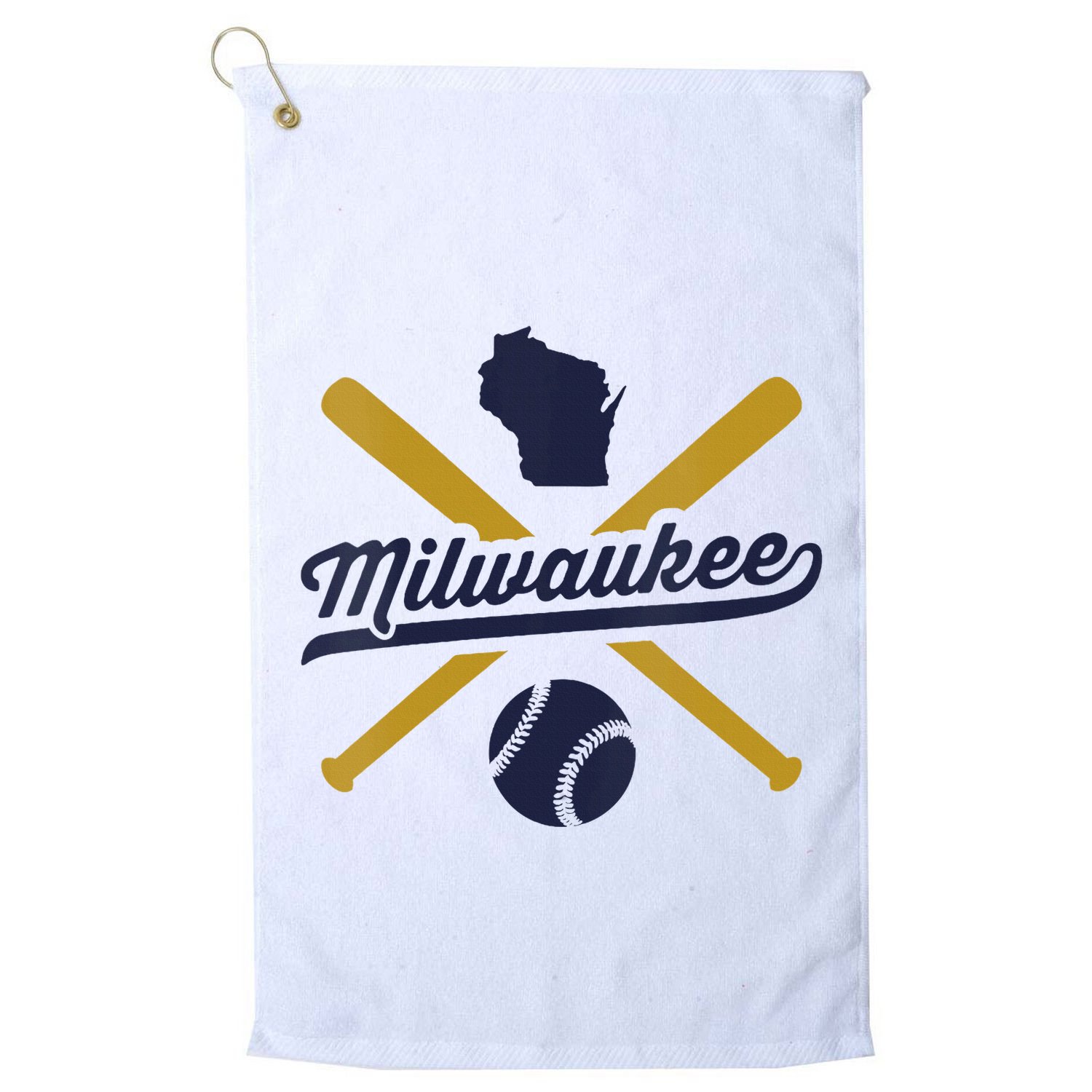 Milwaukee Baseball Wisconsin Pride Love City Golf Towel