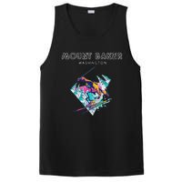 Mount Baker Washington Retro Skier PosiCharge Competitor Tank