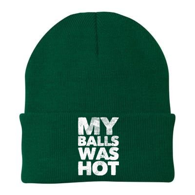 My Balls Was Hot Knit Cap Winter Beanie