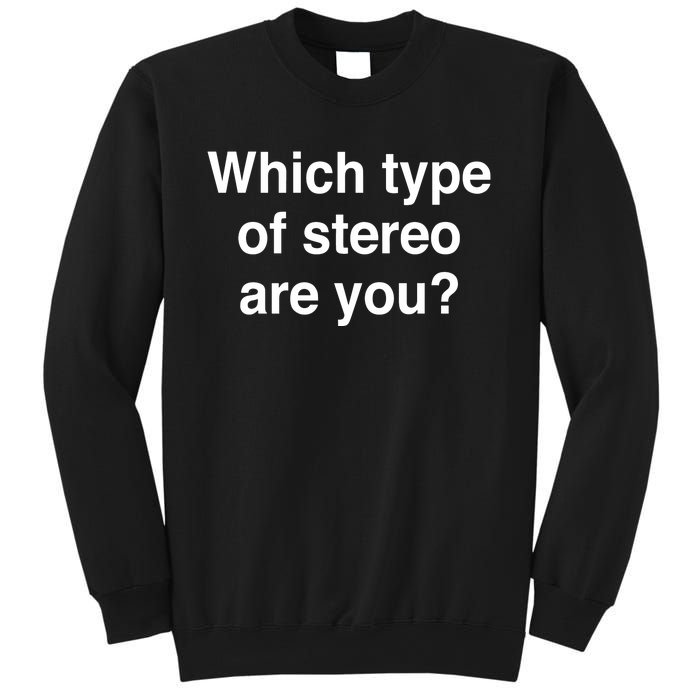 Metro Boomin Which Type Of Stereo Are You Sweatshirt