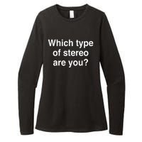 Metro Boomin Which Type Of Stereo Are You Womens CVC Long Sleeve Shirt