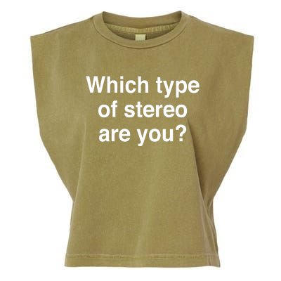 Metro Boomin Which Type Of Stereo Are You Garment-Dyed Women's Muscle Tee