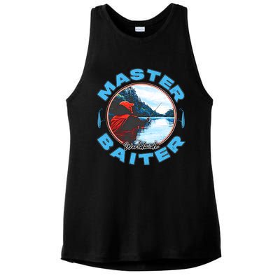 Master Baiter Worldwide Fishing Ladies PosiCharge Tri-Blend Wicking Tank