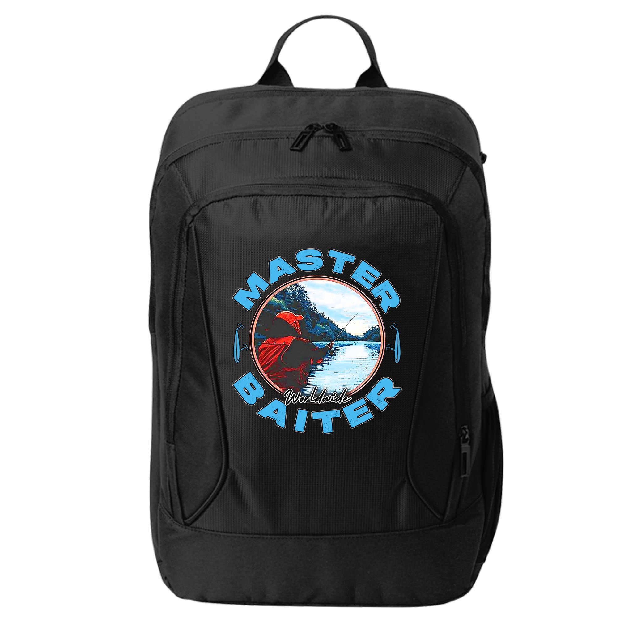 Master Baiter Worldwide Fishing City Backpack
