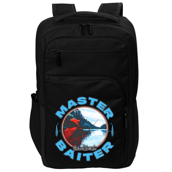 Master Baiter Worldwide Fishing Impact Tech Backpack