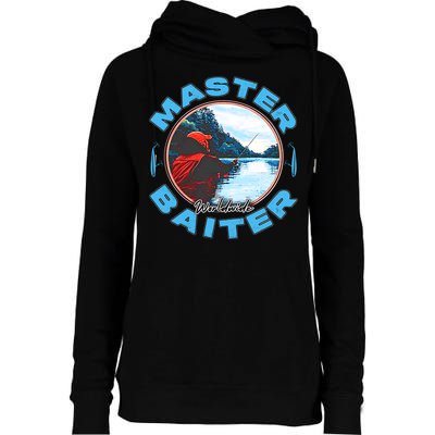 Master Baiter Worldwide Fishing Womens Funnel Neck Pullover Hood