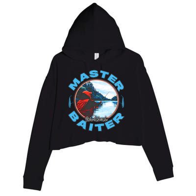 Master Baiter Worldwide Fishing Crop Fleece Hoodie