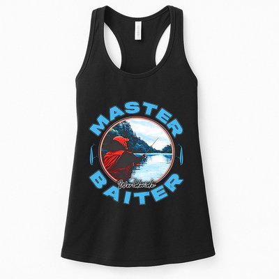 Master Baiter Worldwide Fishing Womens Tank Top