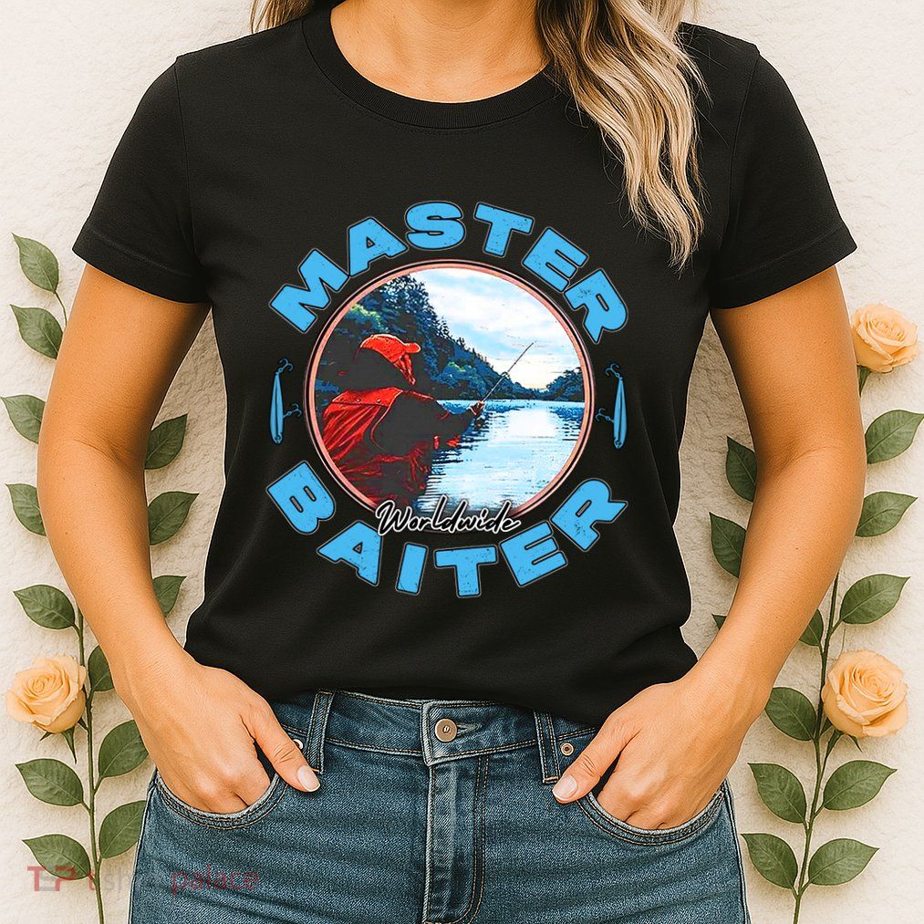 Master Baiter Worldwide Fishing Womens T-Shirt