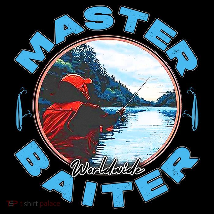 Master Baiter Worldwide Fishing Womens T-Shirt
