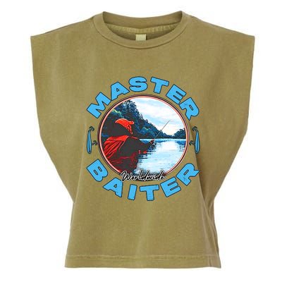 Master Baiter Worldwide Fishing Garment-Dyed Women's Muscle Tee