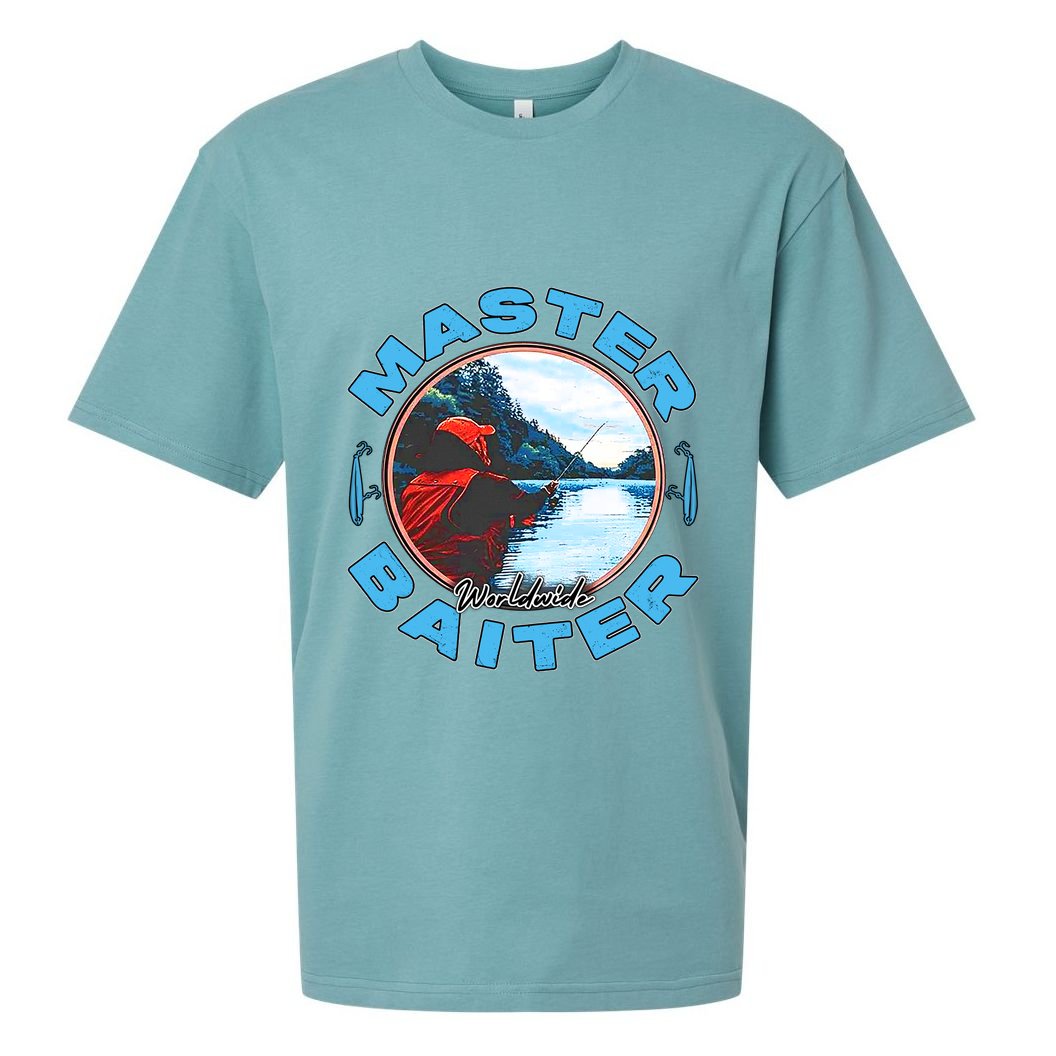 Master Baiter Worldwide Fishing Sueded Cloud Jersey T-Shirt