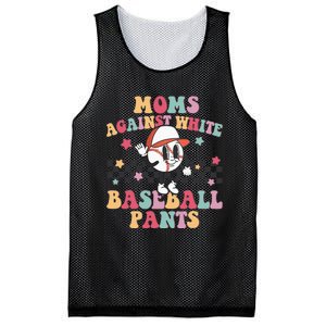 Mom Baseball White Baseball Pants Funny Baseball Mama Mesh Reversible Basketball Jersey Tank