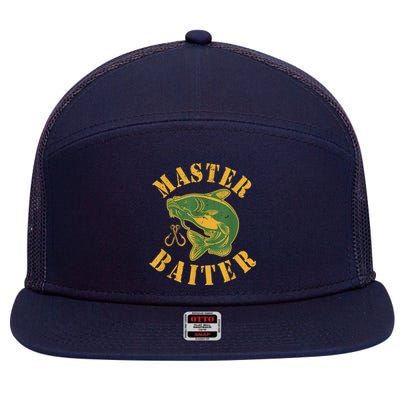 Master Baiter Wels Catfish Hunter 7 Panel Mesh Trucker Snapback Hat