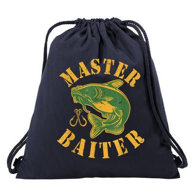 Master Baiter Wels Catfish Hunter Drawstring Bag