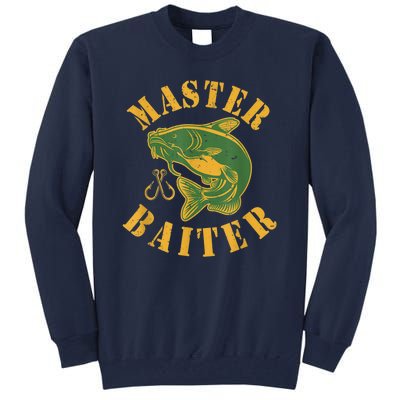 Master Baiter Wels Catfish Hunter Tall Sweatshirt